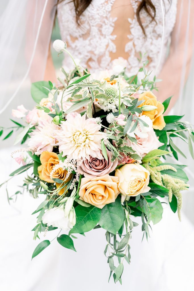 Sweet & Serene Wedding at The Barn at Maple Falls. For more romantic wedding ideas, visit burghbrides.com!