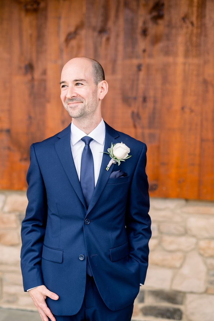 Sweet & Serene Wedding at The Barn at Maple Falls. For more romantic wedding ideas, visit burghbrides.com!