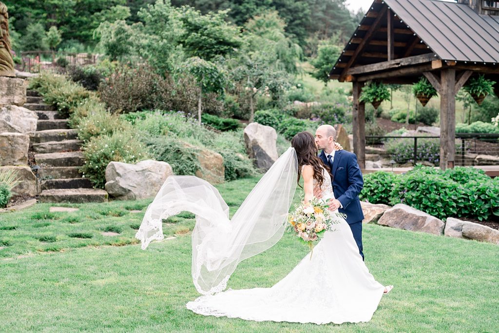 Sweet & Serene Wedding at The Barn at Maple Falls. For more romantic wedding ideas, visit burghbrides.com!