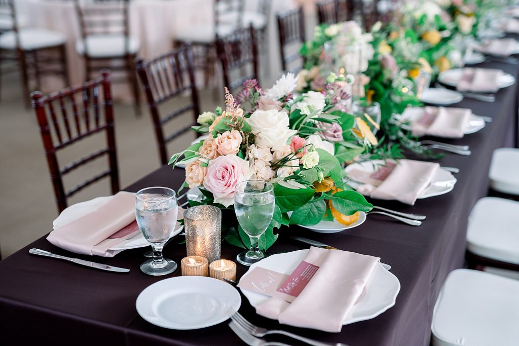 Sweet & Serene Wedding at The Barn at Maple Falls. For more romantic wedding ideas, visit burghbrides.com!