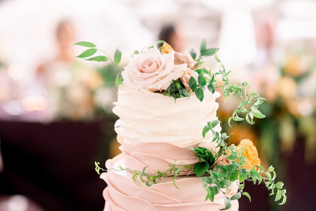 Sweet & Serene Wedding at The Barn at Maple Falls. For more romantic wedding ideas, visit burghbrides.com!