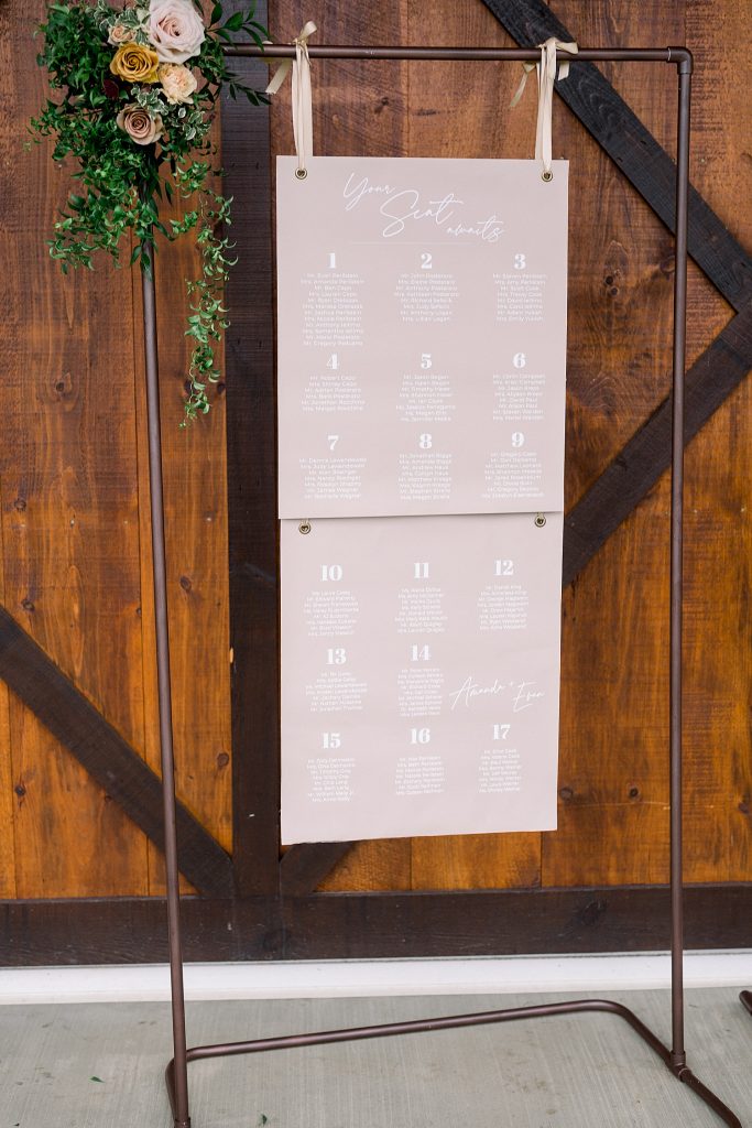 Sweet & Serene Wedding at The Barn at Maple Falls. For more romantic wedding ideas, visit burghbrides.com!