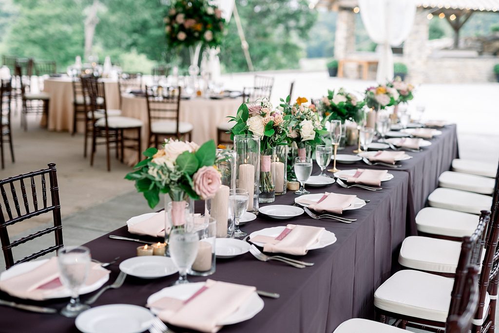 Sweet & Serene Wedding at The Barn at Maple Falls. For more romantic wedding ideas, visit burghbrides.com!