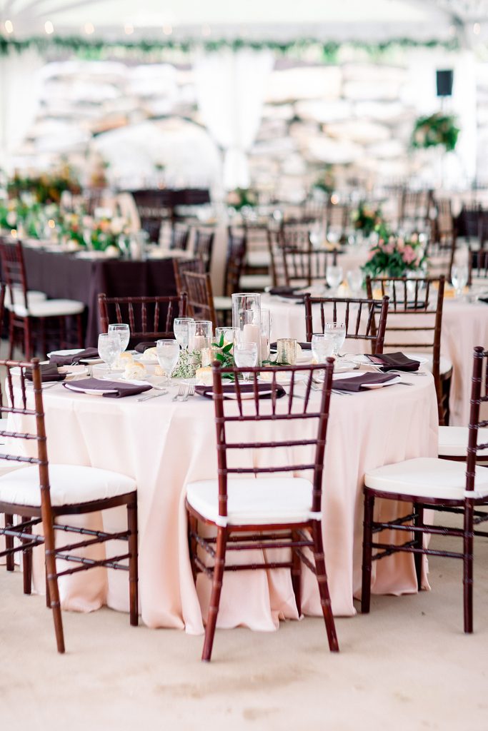 Sweet & Serene Wedding at The Barn at Maple Falls. For more romantic wedding ideas, visit burghbrides.com!
