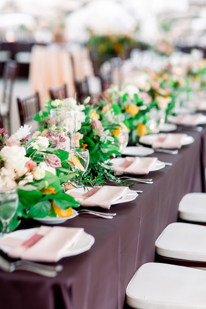 Sweet & Serene Wedding at The Barn at Maple Falls. For more romantic wedding ideas, visit burghbrides.com!