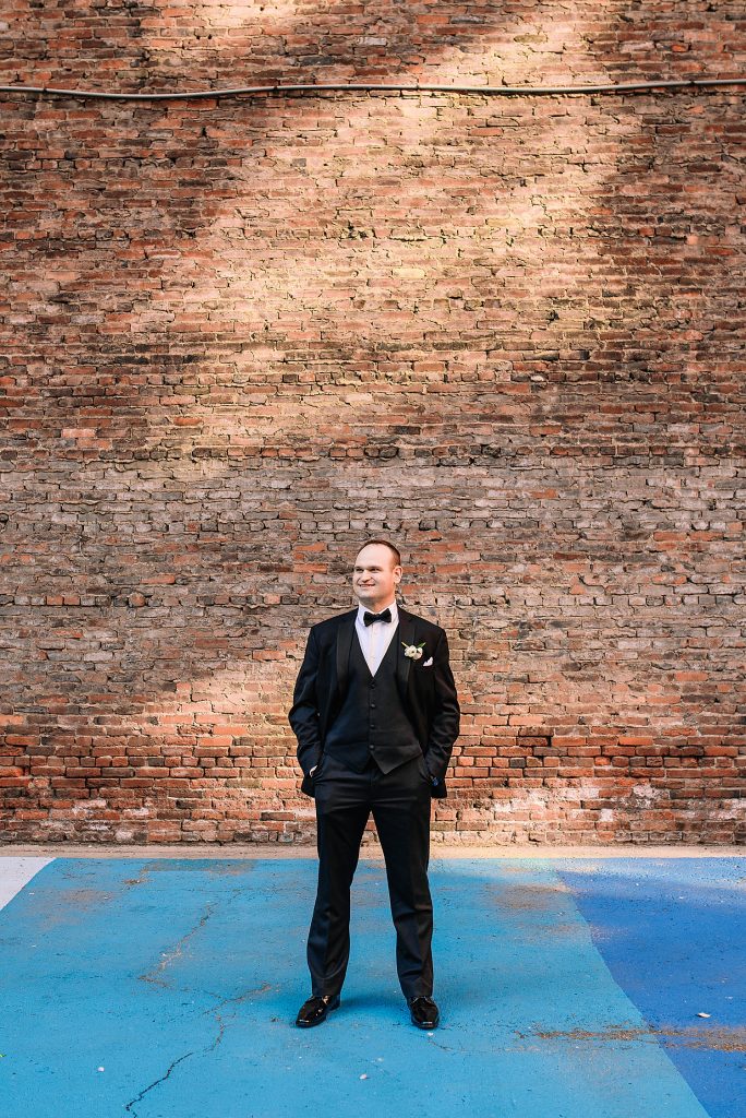Moody & Chic Rivers Club Wedding. For more modern wedding ideas, visit burghbrides.com!