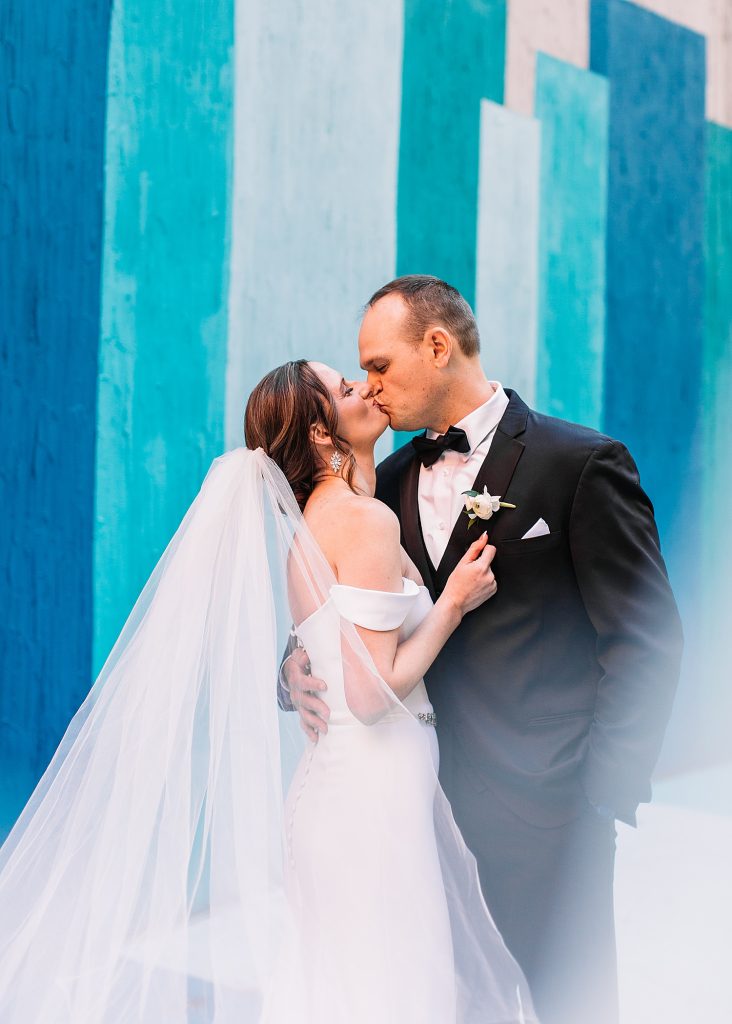 Moody & Chic Rivers Club Wedding. For more modern wedding ideas, visit burghbrides.com!