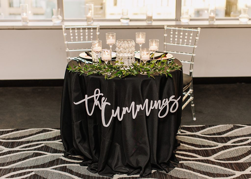 Moody & Chic Rivers Club Wedding. For more modern wedding ideas, visit burghbrides.com!