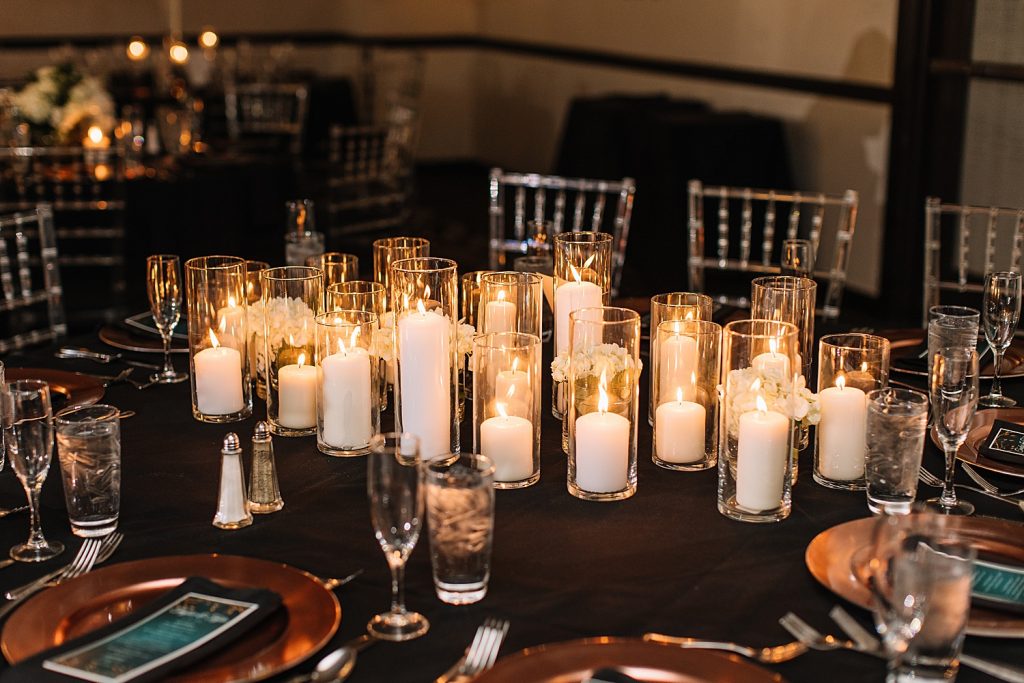 Moody & Chic Rivers Club Wedding. For more modern wedding ideas, visit burghbrides.com!