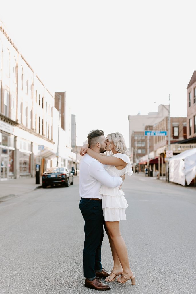 Fun-Loving Engagement Session in the Strip District | Burgh Brides