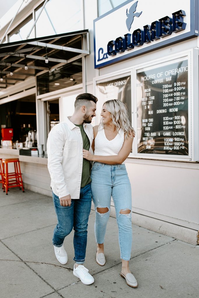 Fun-Loving Engagement Session in the Strip District | Burgh Brides