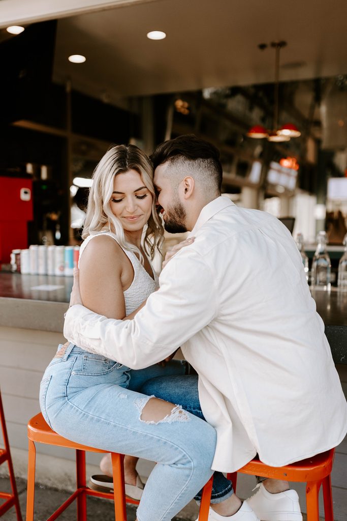 Fun-Loving Engagement Session in the Strip District | Burgh Brides