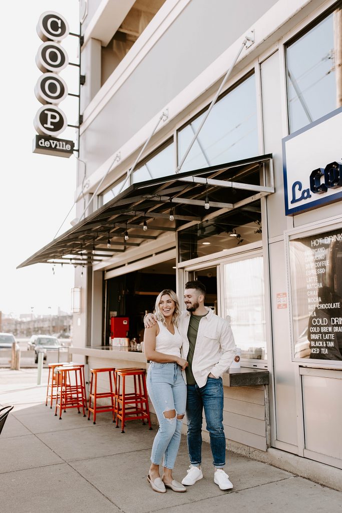 Fun-Loving Engagement Session in the Strip District | Burgh Brides