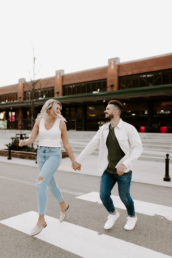Fun-Loving Engagement Session in the Strip District | Burgh Brides