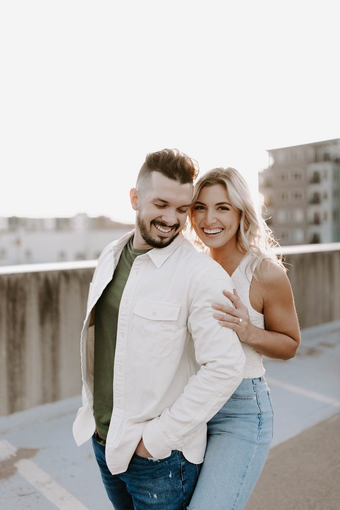 Fun-Loving Engagement Session in the Strip District | Burgh Brides