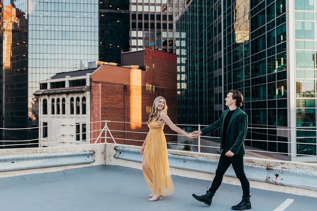 Pittsburgh Cultural District Engagement Session | Burgh Brides