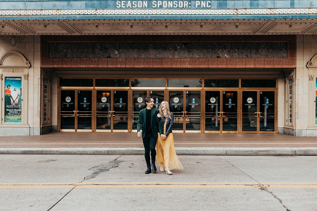 Pittsburgh Cultural District Engagement Session | Burgh Brides
