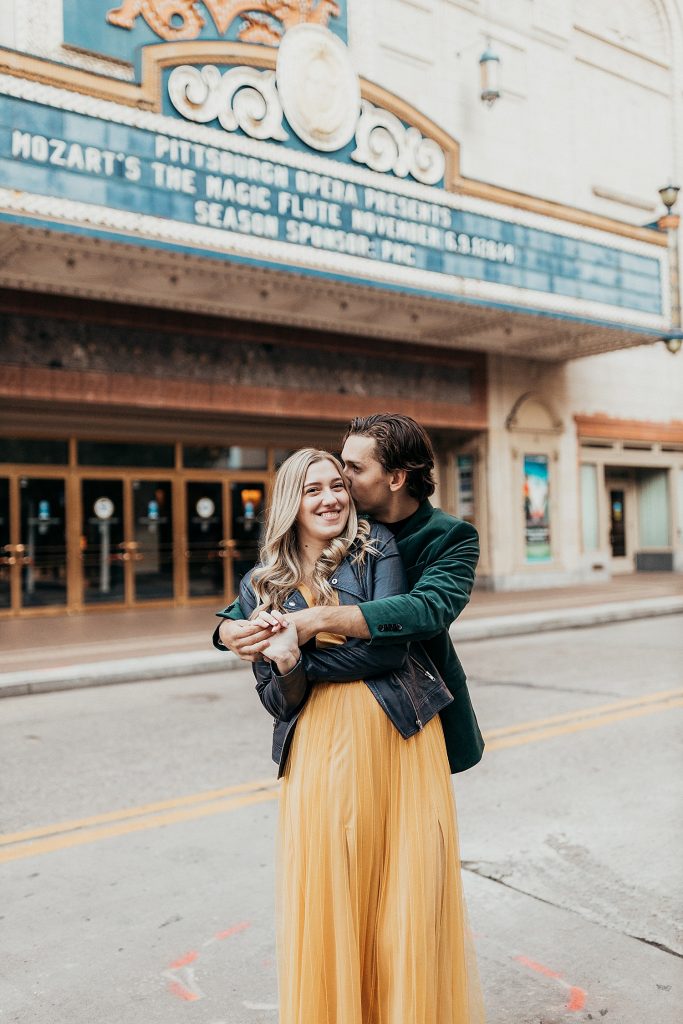 Pittsburgh Cultural District Engagement Session | Burgh Brides