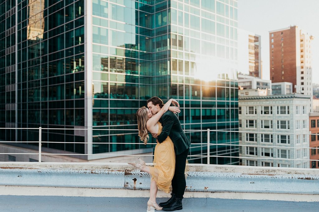 Pittsburgh Cultural District Engagement Session | Burgh Brides