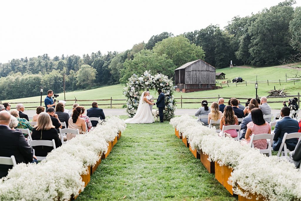 Dreamy Blue Wedding at the Stables at Hartwood | Burgh Brides | Steven Dray Photography