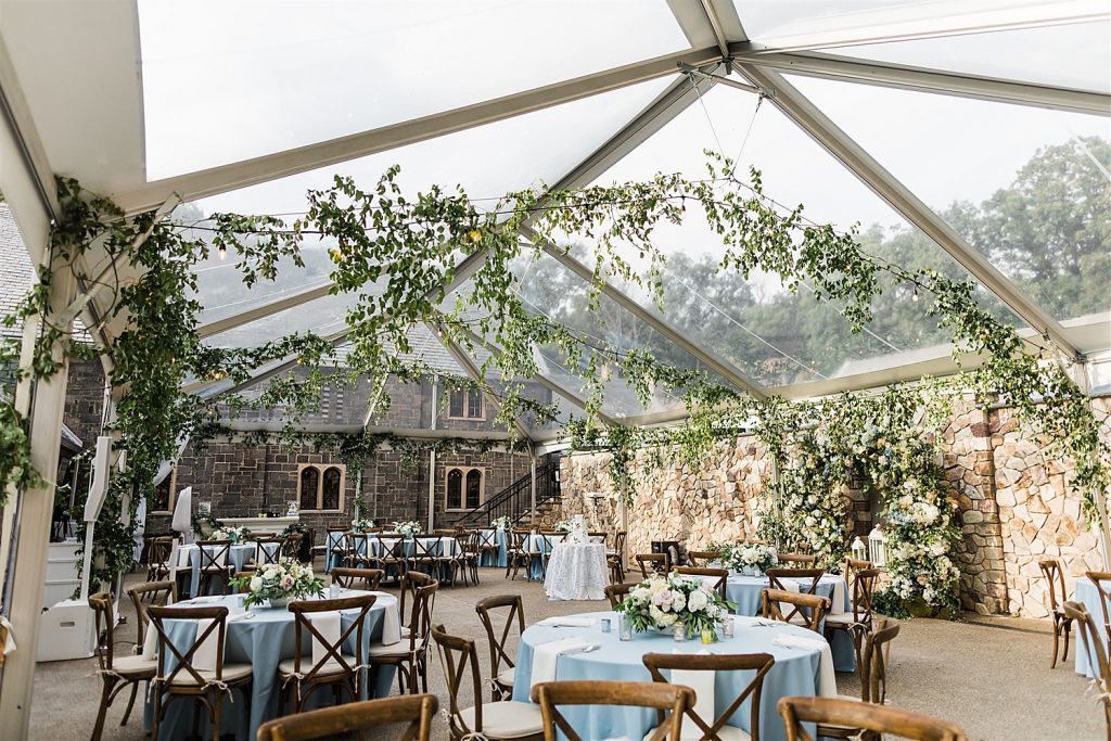 Dreamy Blue Wedding at the Stables at Hartwood | Burgh Brides | Steven Dray Photography