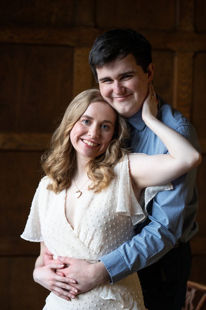 Reminiscent Engagement Session at Grove City College | Burgh Brides | Erica Dietz Photography