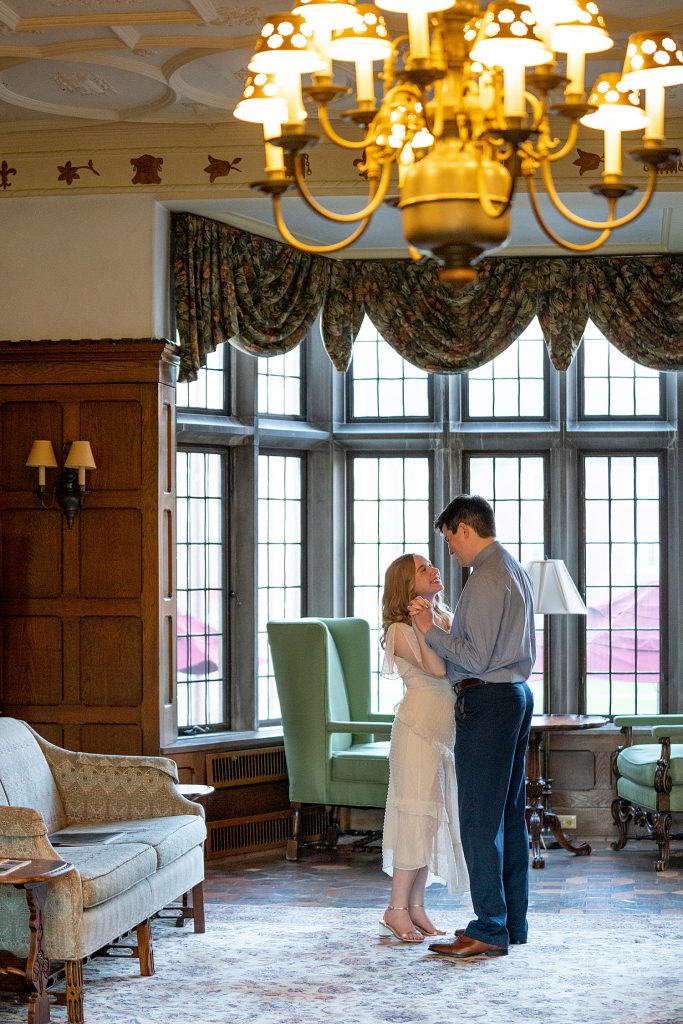 Reminiscent Engagement Session at Grove City College | Burgh Brides | Erica Dietz Photography