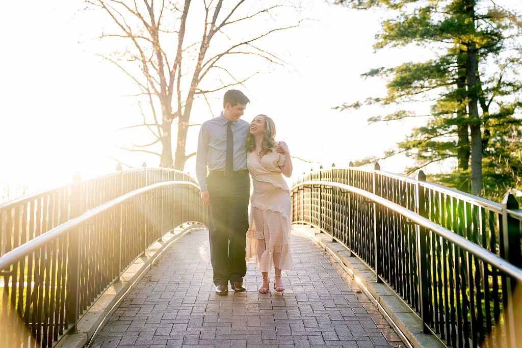 Reminiscent Engagement Session at Grove City College | Burgh Brides | Erica Dietz Photography