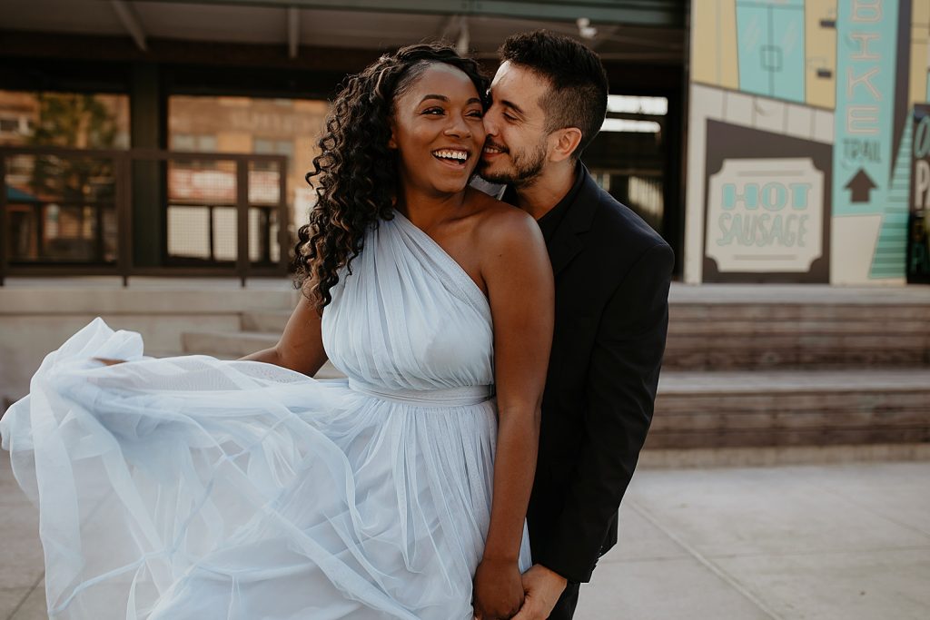 Strip District Engagement Session Inspired by Cinderella | Ashley Sara Photography | Burgh Brides