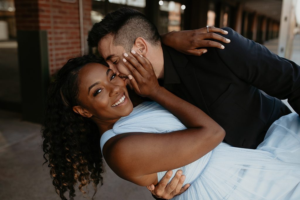 Strip District Engagement Session Inspired by Cinderella | Ashley Sara Photography | Burgh Brides