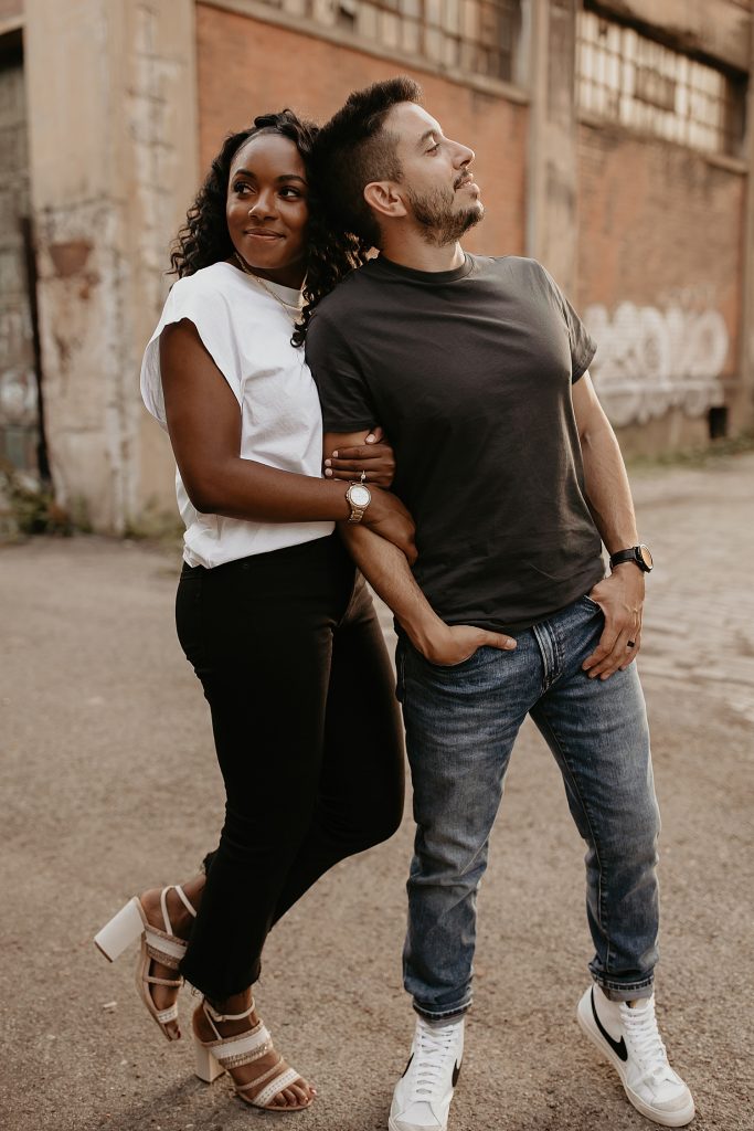 Strip District Engagement Session Inspired by Cinderella | Ashley Sara Photography | Burgh Brides