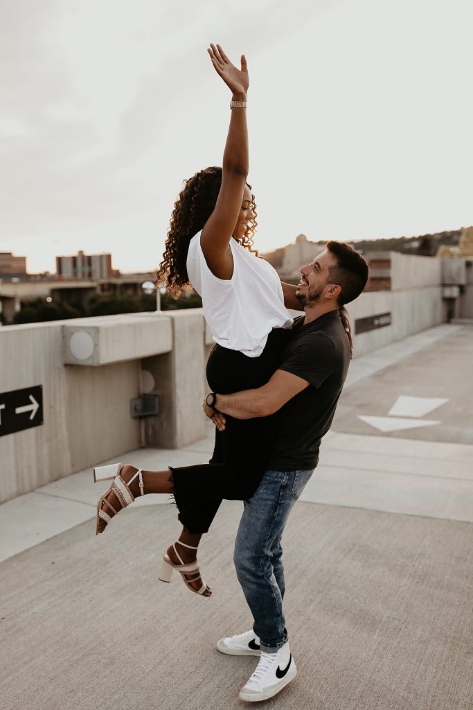 Strip District Engagement Session Inspired by Cinderella | Ashley Sara Photography | Burgh Brides