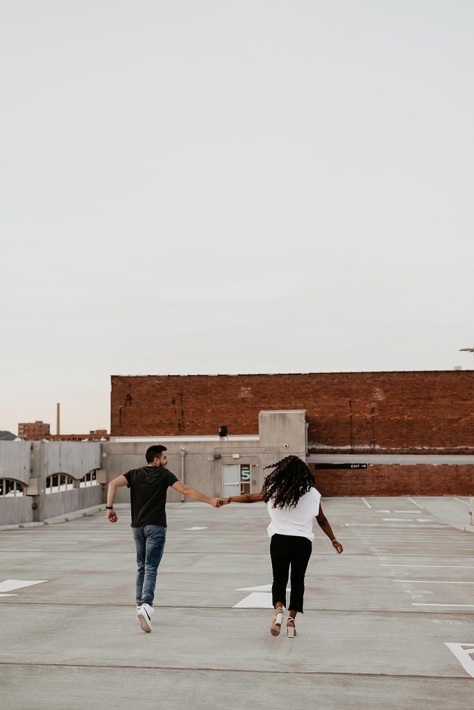 Strip District Engagement Session Inspired by Cinderella | Ashley Sara Photography | Burgh Brides