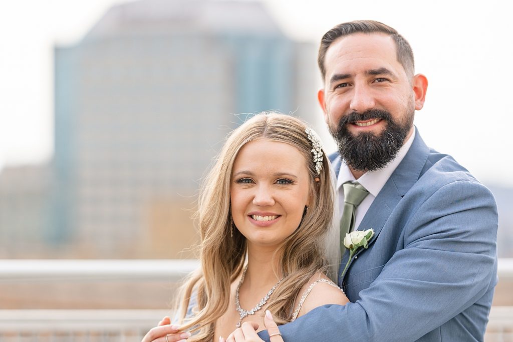 Sage Green & Dusty Blue Energy Innovation Center Wedding | Burgh Brides | Danielle Durbin Film & Photo