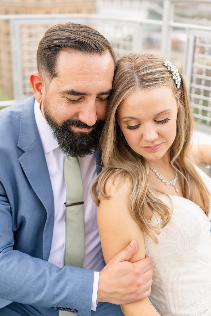 Sage Green & Dusty Blue Energy Innovation Center Wedding | Burgh Brides | Danielle Durbin Film & Photo