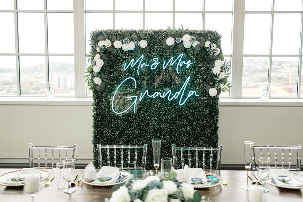Sage Green & Dusty Blue Energy Innovation Center Wedding | Burgh Brides | Danielle Durbin Film & Photo