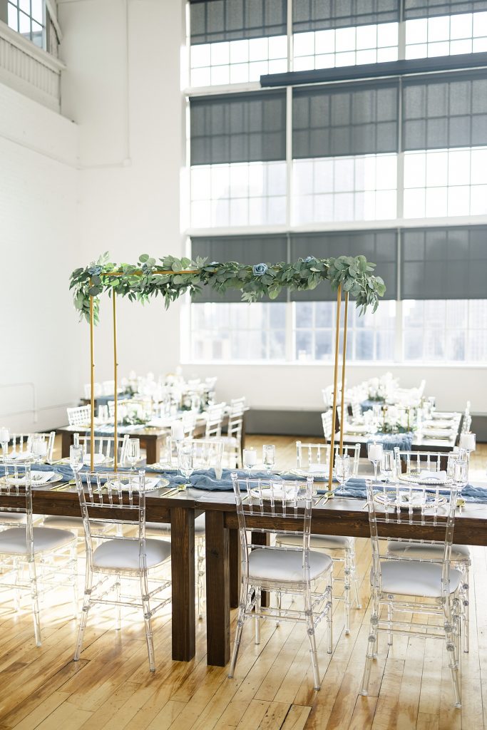 Sage Green & Dusty Blue Energy Innovation Center Wedding | Burgh Brides | Danielle Durbin Film & Photo