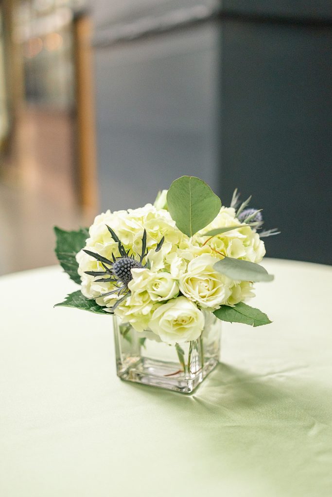 Sage Green & Dusty Blue Energy Innovation Center Wedding | Burgh Brides | Danielle Durbin Film & Photo