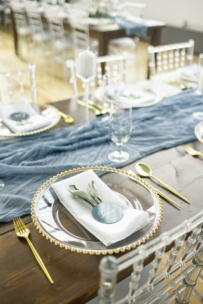 Sage Green & Dusty Blue Energy Innovation Center Wedding | Burgh Brides | Danielle Durbin Film & Photo