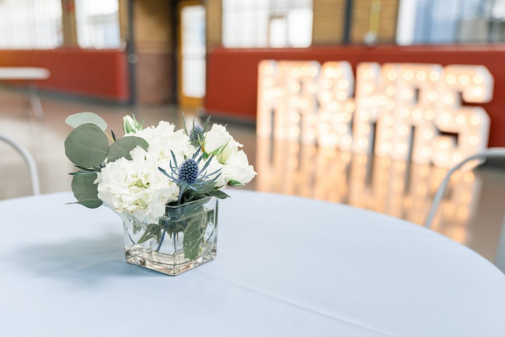 Sage Green & Dusty Blue Energy Innovation Center Wedding | Burgh Brides | Danielle Durbin Film & Photo