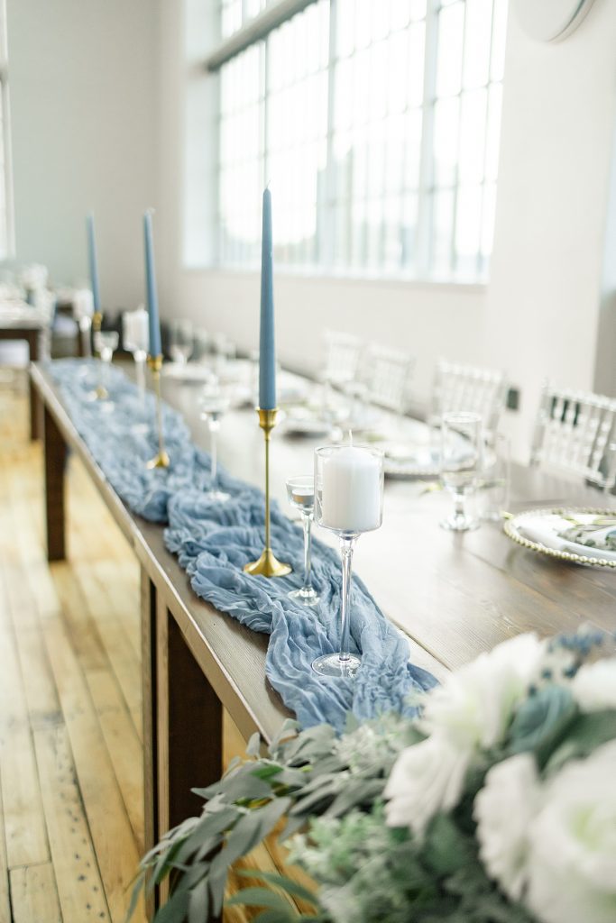 Sage Green & Dusty Blue Energy Innovation Center Wedding | Burgh Brides | Danielle Durbin Film & Photo