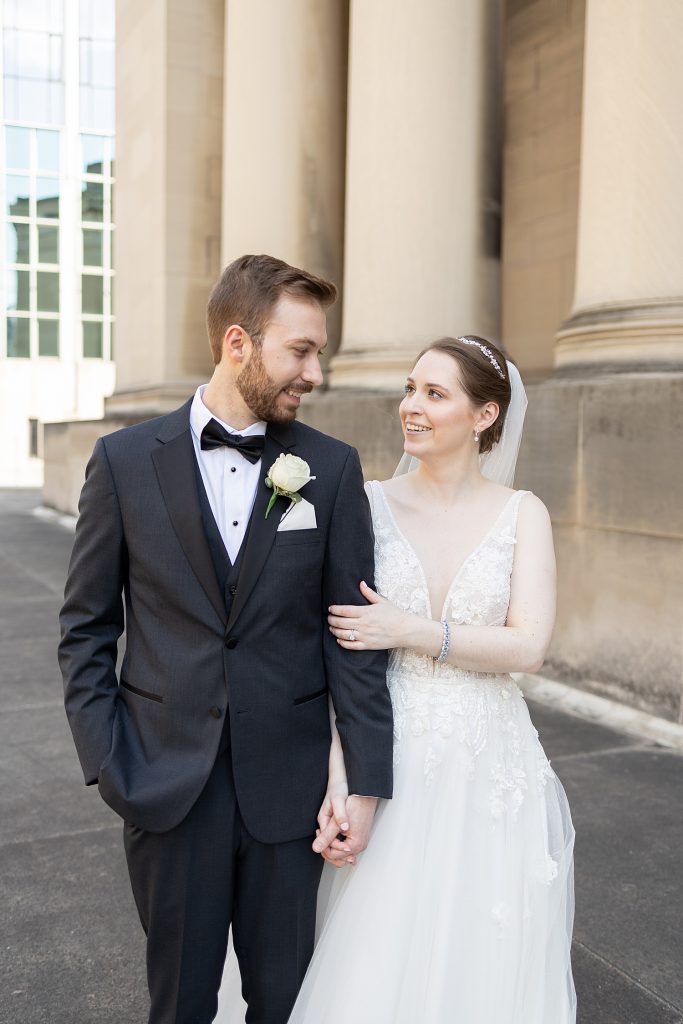 Garden Inspired Soldiers & Sailors Museum Wedding | Burgh Brides | Dana Lynn Photography