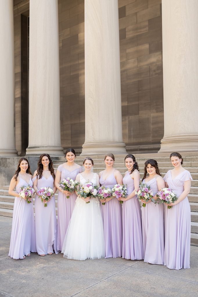 Garden Inspired Soldiers & Sailors Museum Wedding | Burgh Brides | Dana Lynn Photography