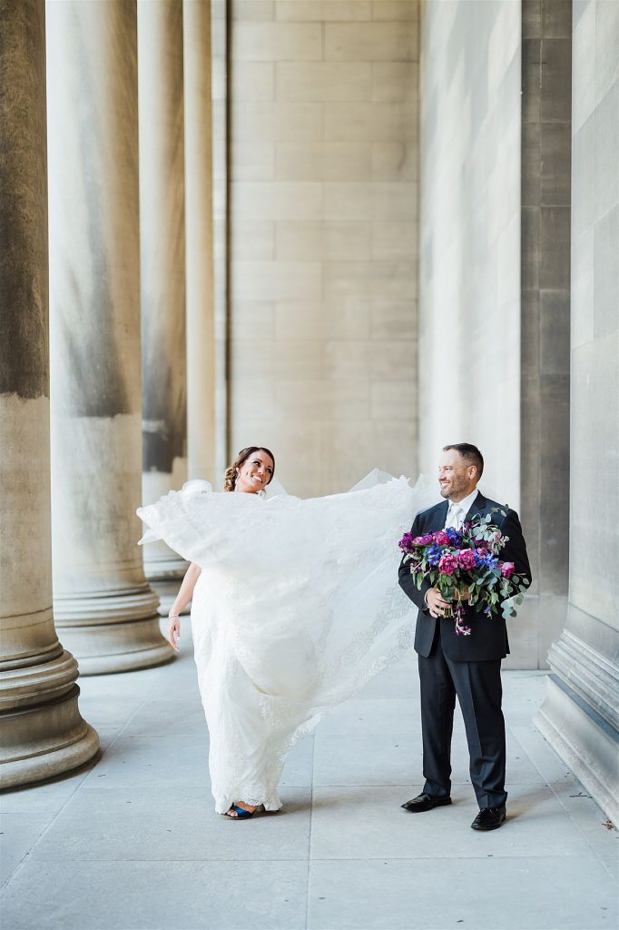 Modern & Bold Riverfront Weddings Celebration | Burgh Brides | Steven Dray Photography