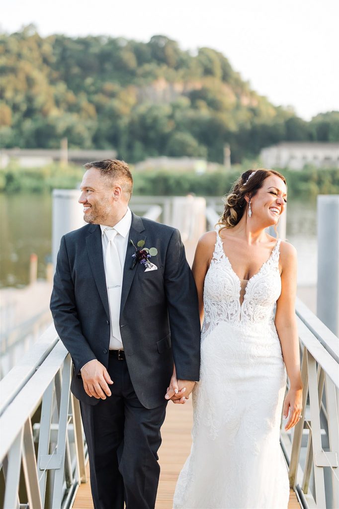 Modern & Bold Riverfront Weddings Celebration | Burgh Brides | Steven Dray Photography