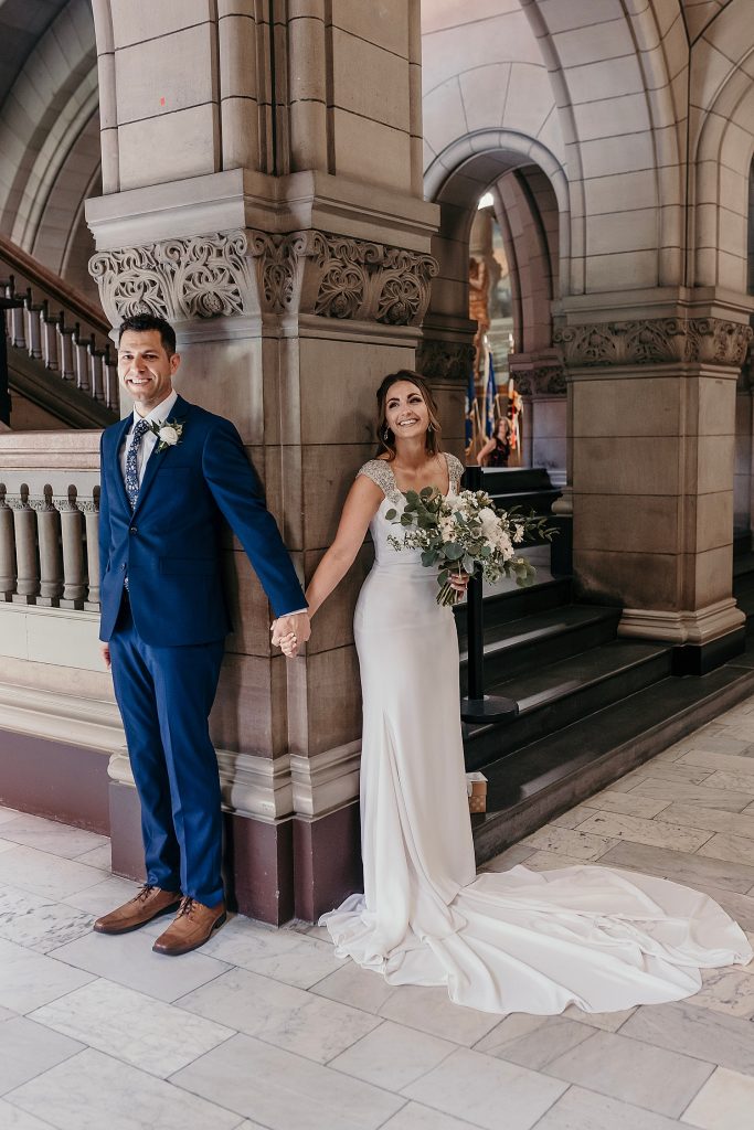 Sweet Allegheny County Courthouse Elopement | Burgh Brides | Iris Marie Photography