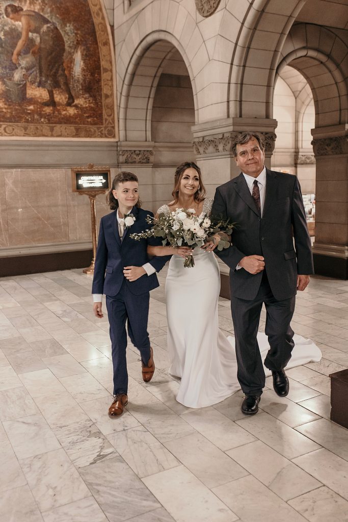 Sweet Allegheny County Courthouse Elopement | Burgh Brides | Iris Marie Photography