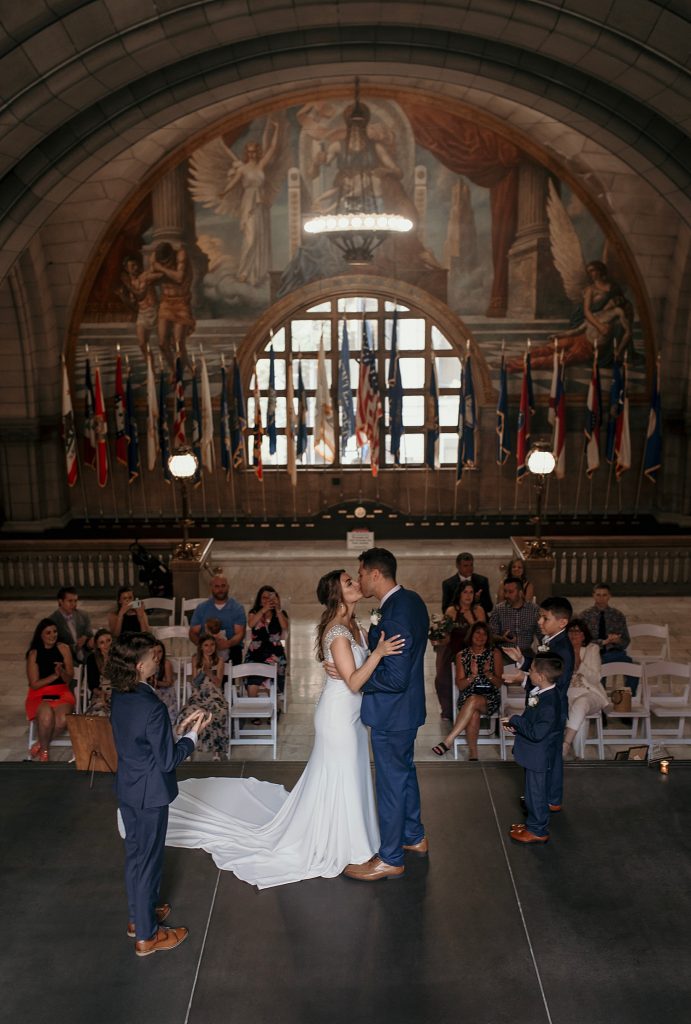 Sweet Allegheny County Courthouse Elopement | Burgh Brides | Iris Marie Photography