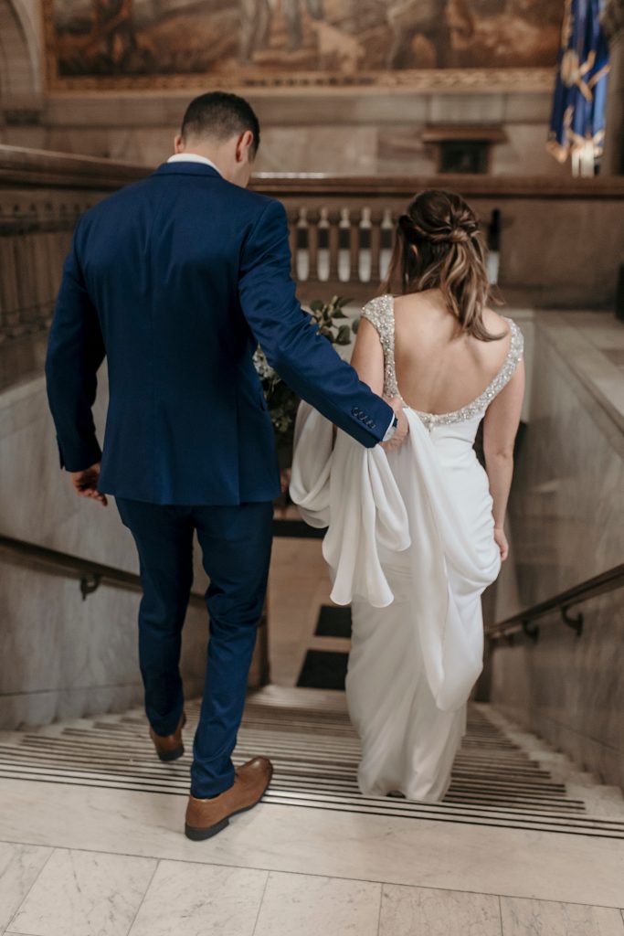 Sweet Allegheny County Courthouse Elopement | Burgh Brides | Iris Marie Photography
