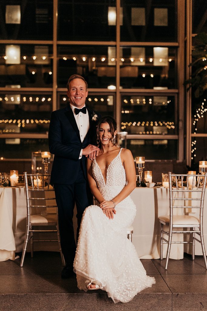 Warm & Sparkly PPG Wintergarden Wedding | Burgh Brides | Tyler Norman Photography